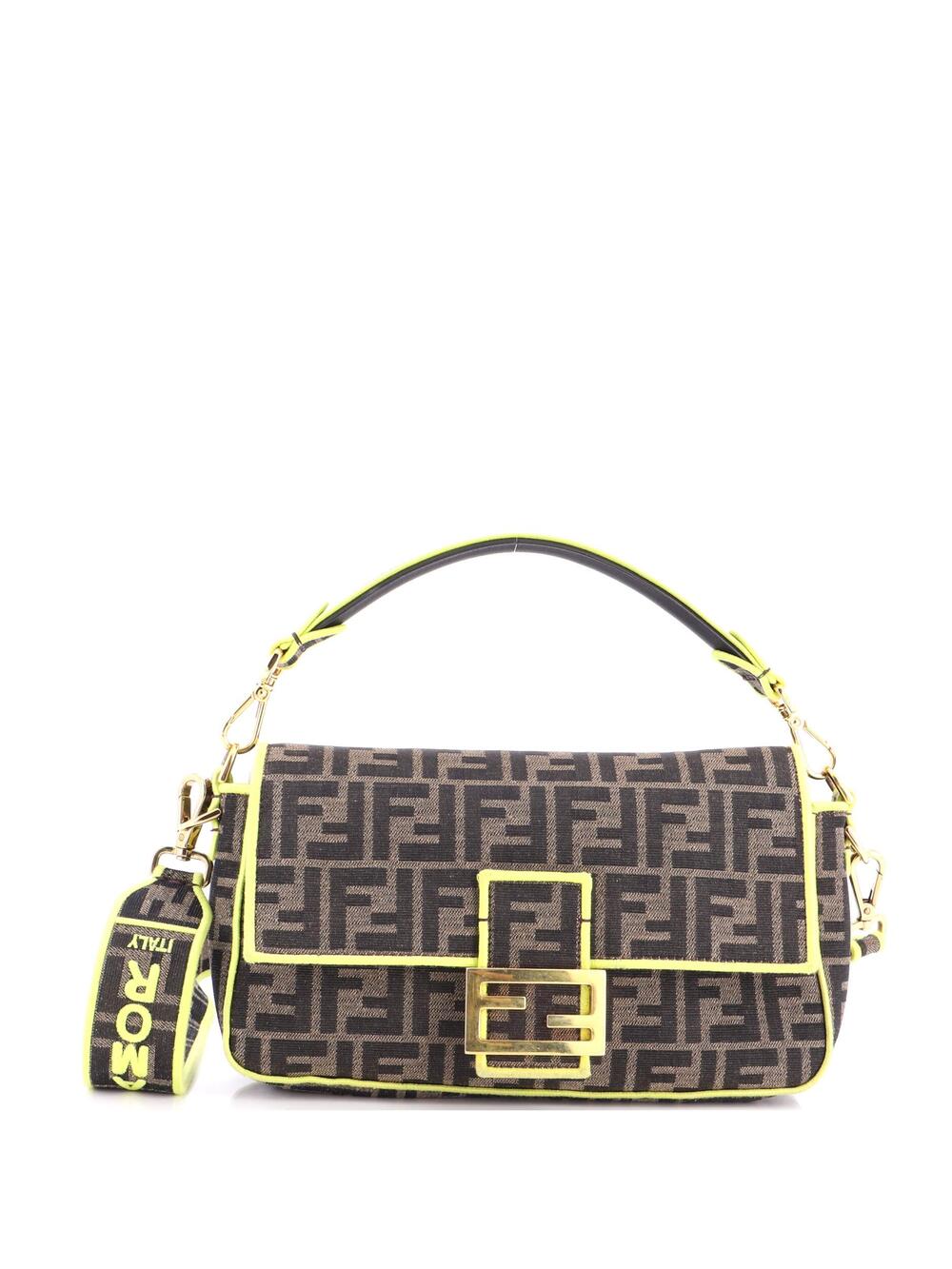 Fendi Baguette Nm Bag Zucca Canvas #281309F24B